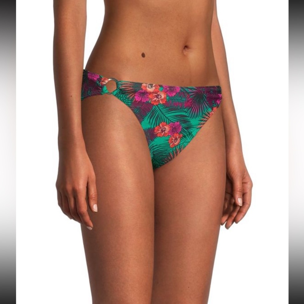 Gottex Profile Modern Tropical Bikini Bottom NWT